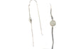White Opal Sterling Silver Earrings - omani online