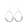 Sterling Silver Hoop Style Earrings Handmade in Israel