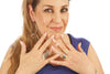 Statement Sterling Silver Ring with Gold and Cubic Zirconia Handmade in Israel