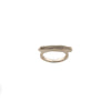Handcrafted Hammered Sterling Silver Ring – Made in Israel