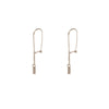 Sterling Silver Hammered Teardrop Earrings – Handcrafted in Israel