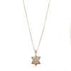 Star of David in Textured Sterling Silver Handmade in Israel