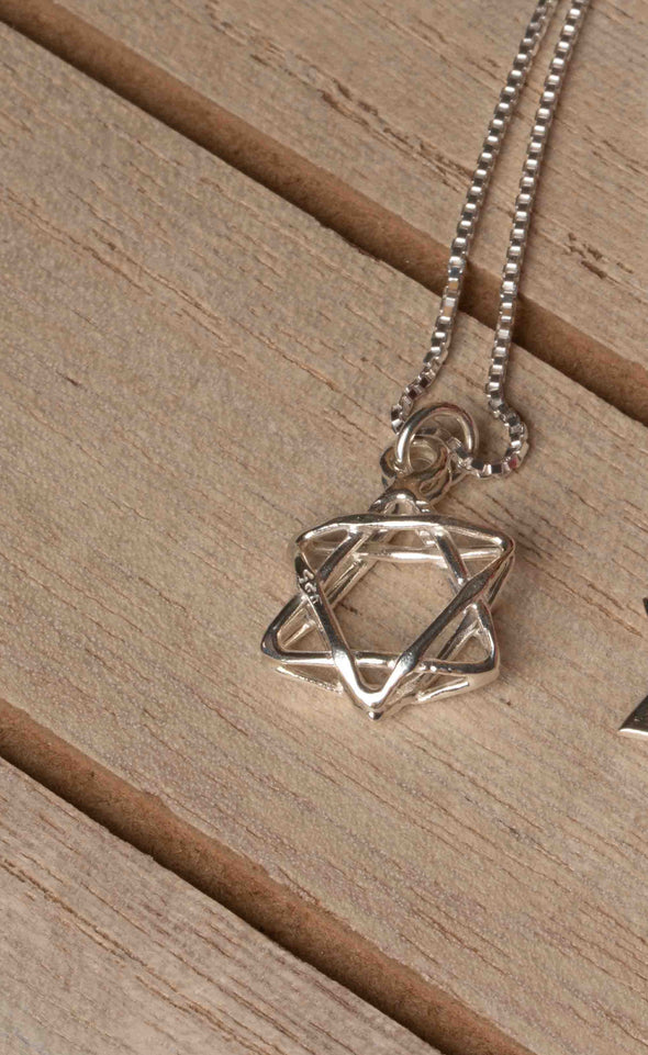 Star of David Sterling Silver Handmade in Israel