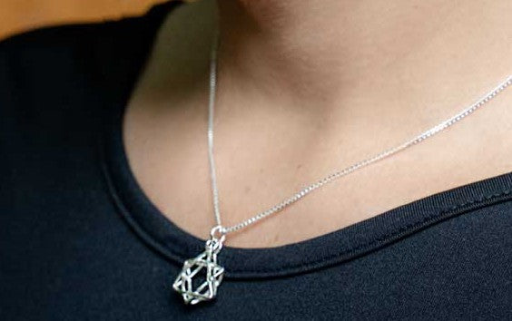 Star of David Sterling Silver Handmade in Israel