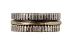 Sterling Silver & Gold Spinner Ring – Handcrafted in Israel | Modern Artisan Design with Rotating Gold Center Band