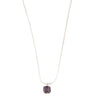 Dainty Amethyst Sterling Silver Necklace