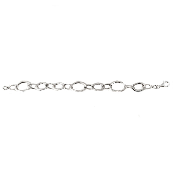 Sterling Silver Link Style Bracelet