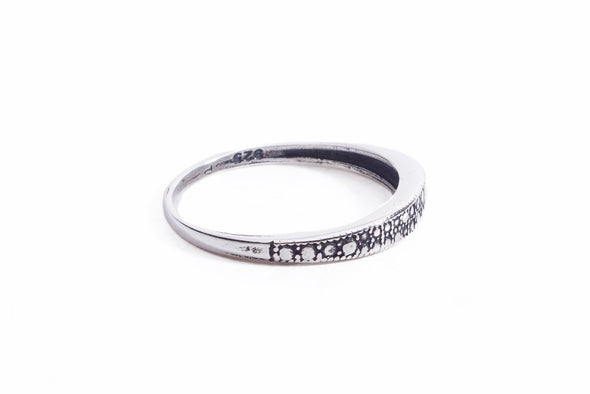 Sterling Silver Stackable Dainty Ring Handmade in Israel