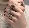 Wrapped It Up Sterling Silver Ring - omani online