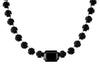 Swarovski Crystal Black Necklace - omani online