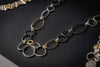 Statement Necklace in Three Tone Sterling Silver