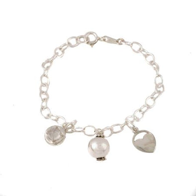 Charmed Bracelet in Sterling Silver - omani online