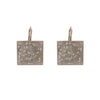 Gold Shimmer Fine Swarovski Crystal Rock Earrings - omani online