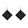 Swarovski Crystal Rock Statement Earrings-Blue - omani online