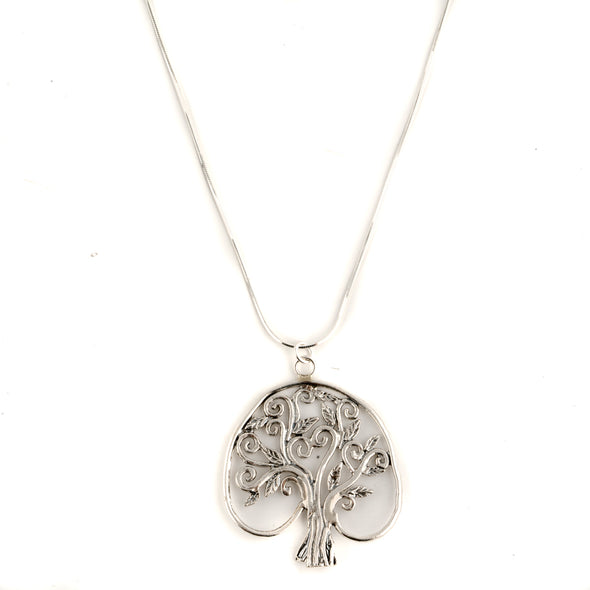 Sterling Silver Tree Of LIfe Necklace - omani online