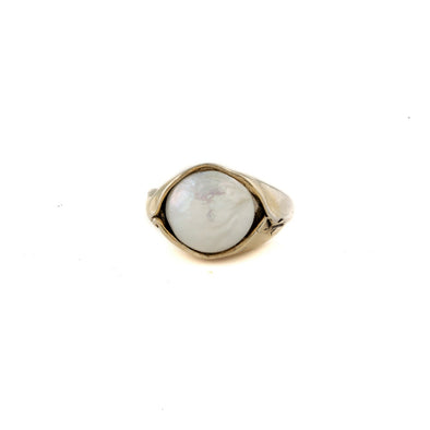 Freshwater Pearl Ring in Sterling Silver