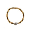 Golden Bronze Stretch Bracelet - omani online
