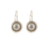 Dainty Sterling Silver Pearl Earrings - omani online