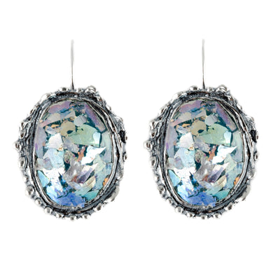Roman Glass Earrings - omani online