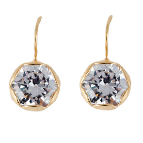 Bright and Beautiful Gold Plated Sterling Silver Earrings - omani online