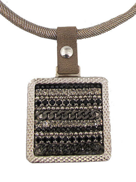 All Squared Up Necklace - omani online