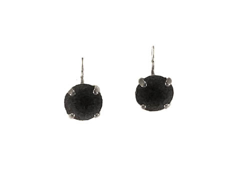 Swarovski Crystal Earring -Black - omani online