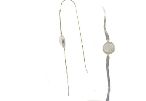 Tickled Pink Sterling Silver Earrings - omani online