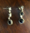 Black Onyx Sterling Silver Post Earrings