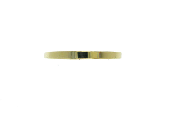 Minimalist Stackable Dainty Gold and Sterling Silver Ring with Cubic Zirconia