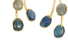 Blue is Beautiful Statement Earrings - omani online