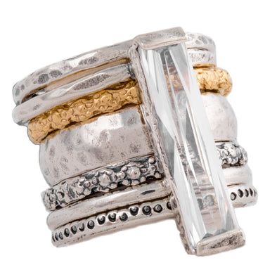 The Ultimate Stackable Sterling Silver Ring - omani online